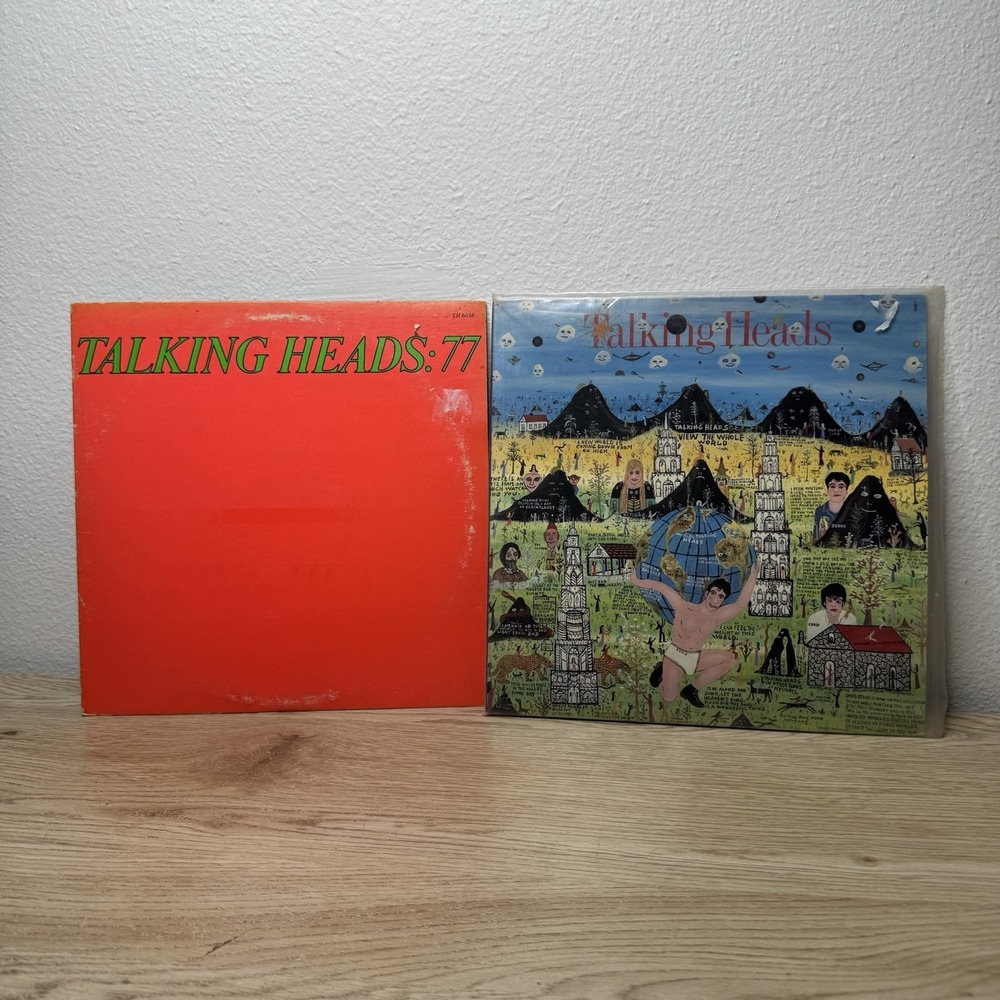 Talking Heads: 77 (Winchester Copy)‎ & Little Creatures Vinyl Record Albums